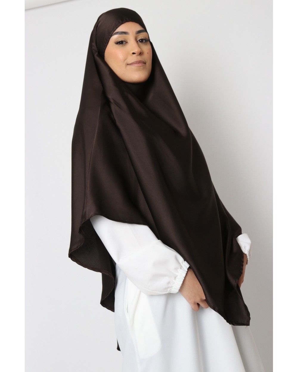 Khimar satin