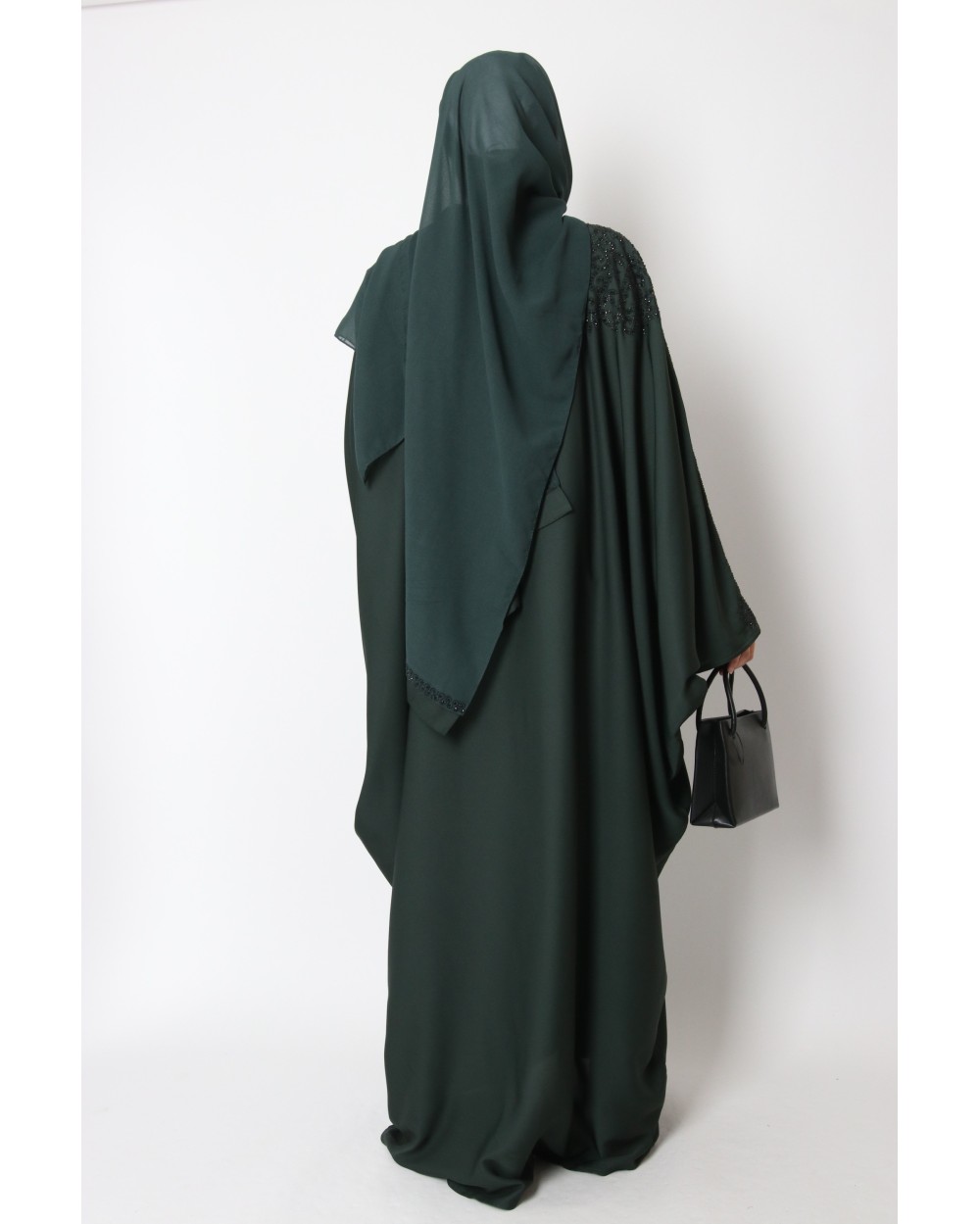 Butterfly abaya Dubai rhinestones