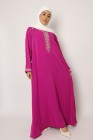 Oumi Abaya long dress Jennah rhinestones