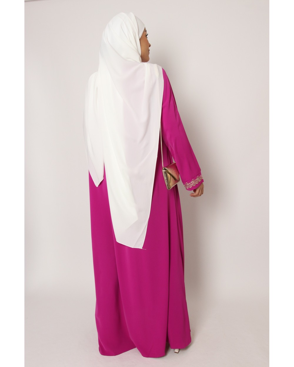 Oumi Abaya long dress Jennah rhinestones