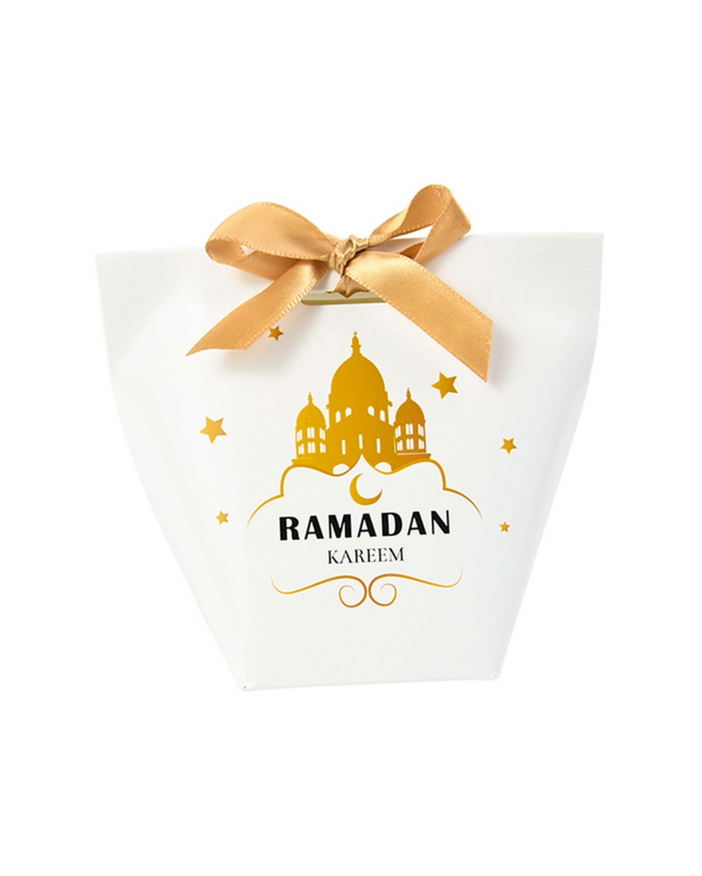 Lot 5 boites cartonnées Ramadan Mubarak