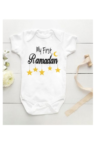 Body bébé " My first Ramadan "