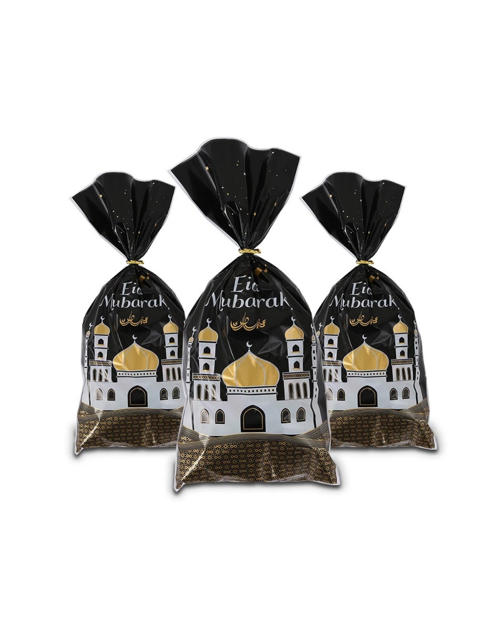 Moon and mosque gift or confectionery bag
