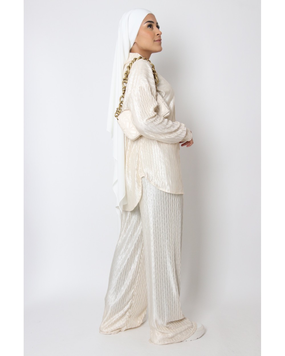 Ensemble Layla satiné pantalon