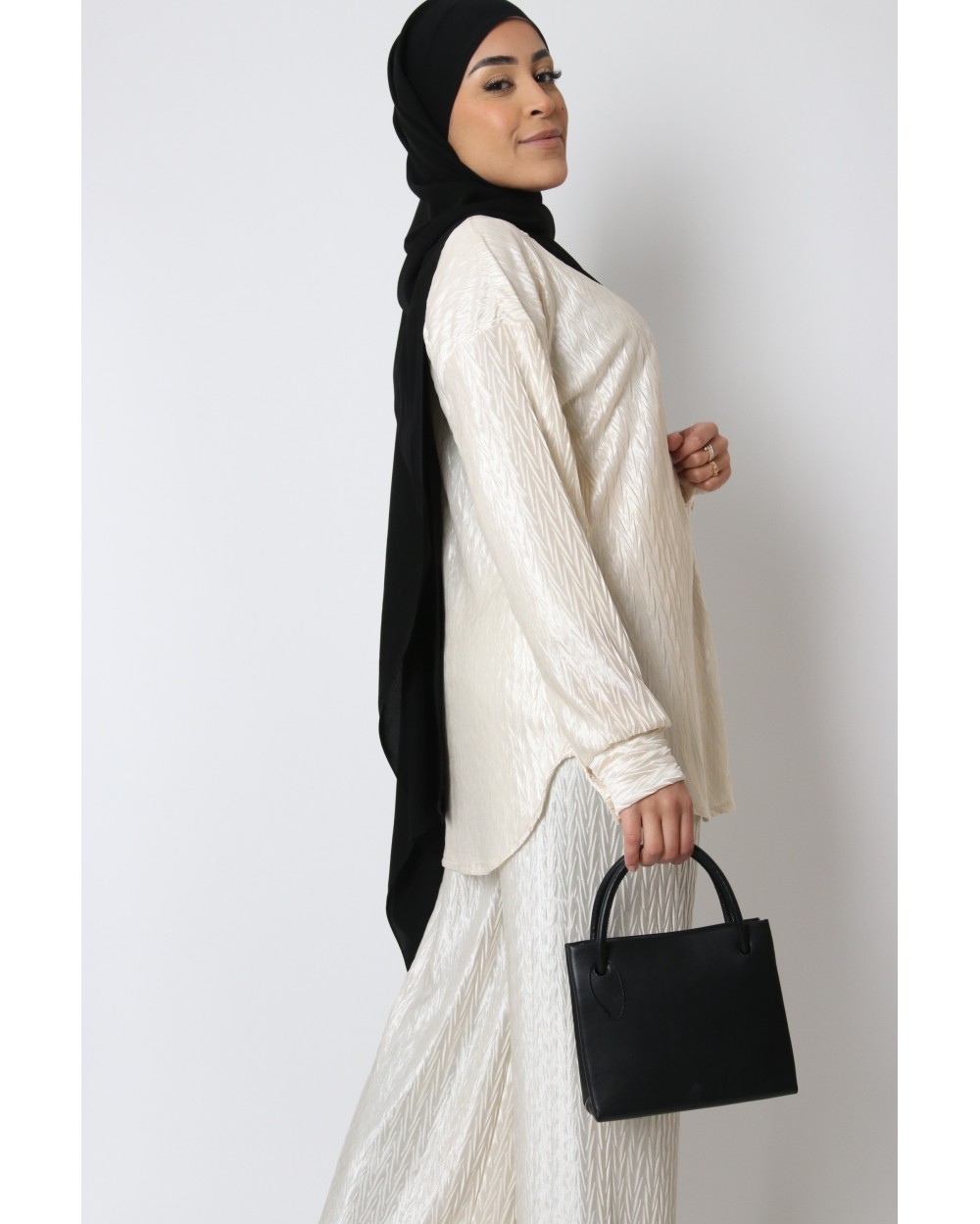 Ensemble Layla satiné pantalon