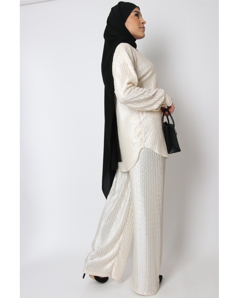 Ensemble Layla satiné pantalon