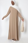 Abaya manches volants Tall grande taille