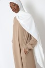 Abaya manches volants Tall grande taille