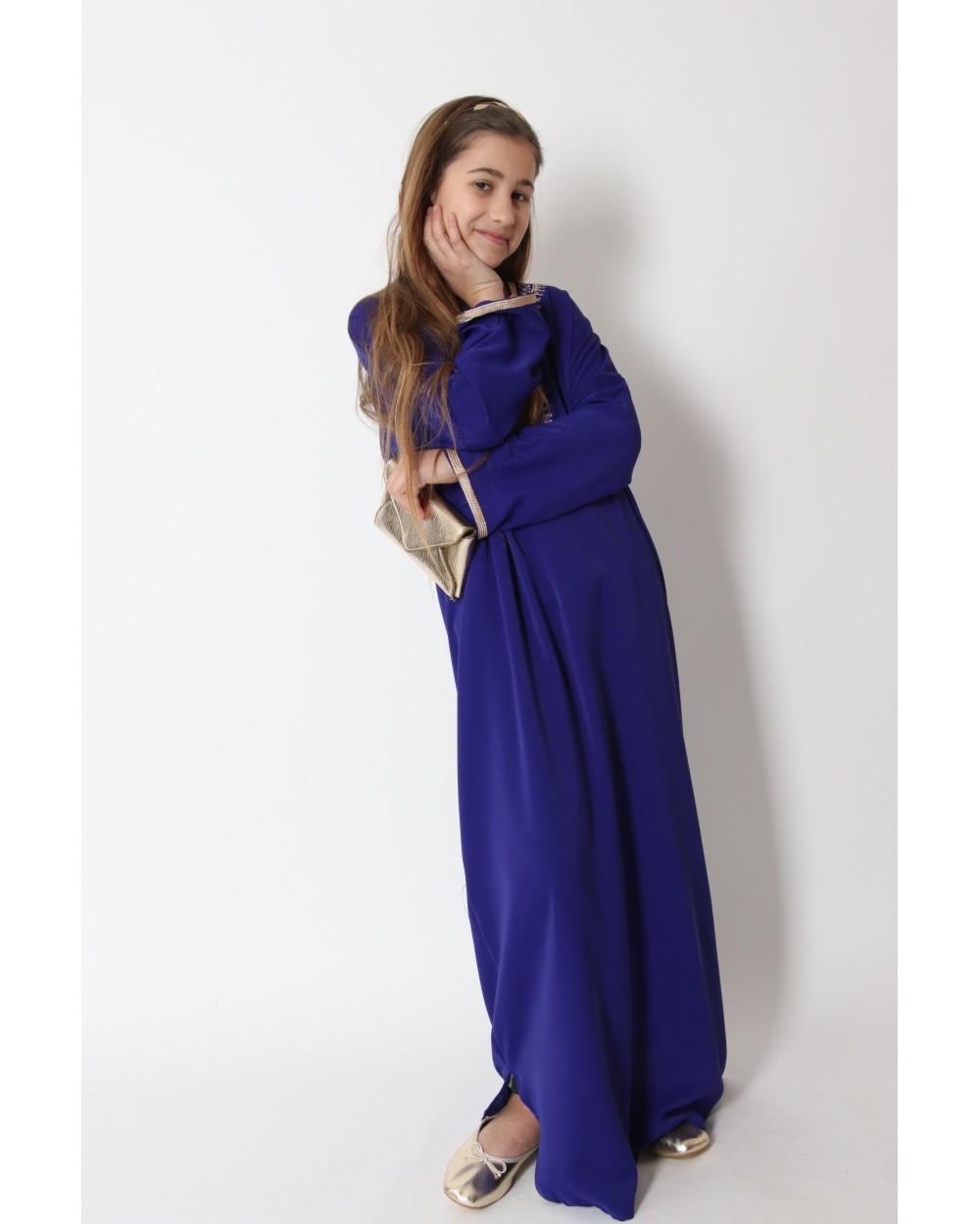 Butterfly Abaya Salwa Binti embroidery