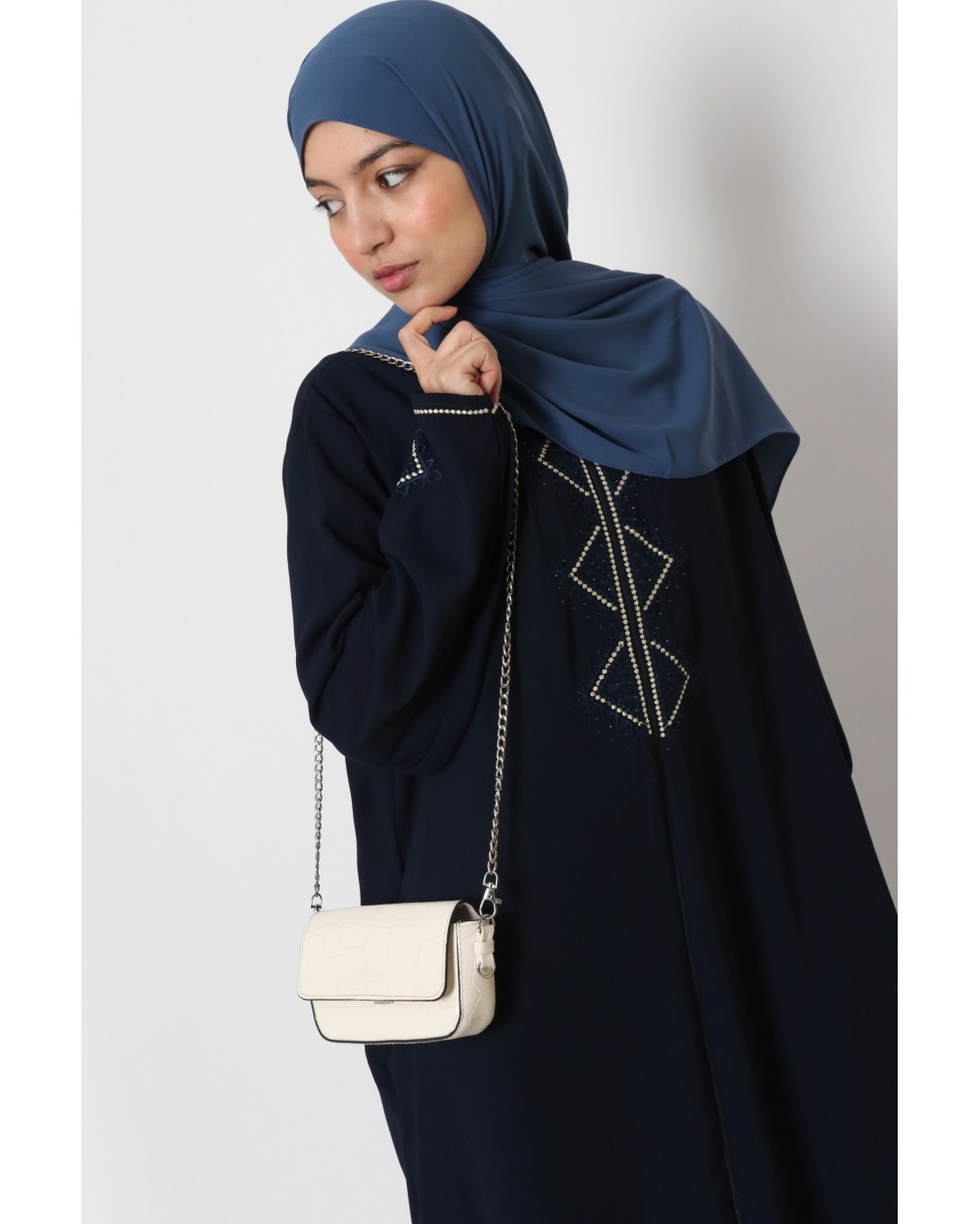 Zipper Iraqi Abaya