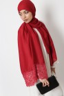 Maxi Hijab Winter Lace and Pearls
