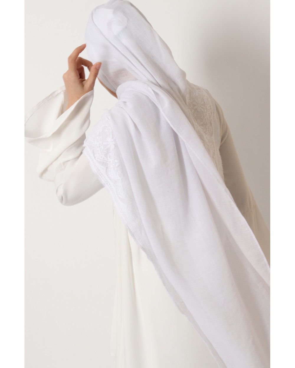 Maxi Hijab classique dentelle