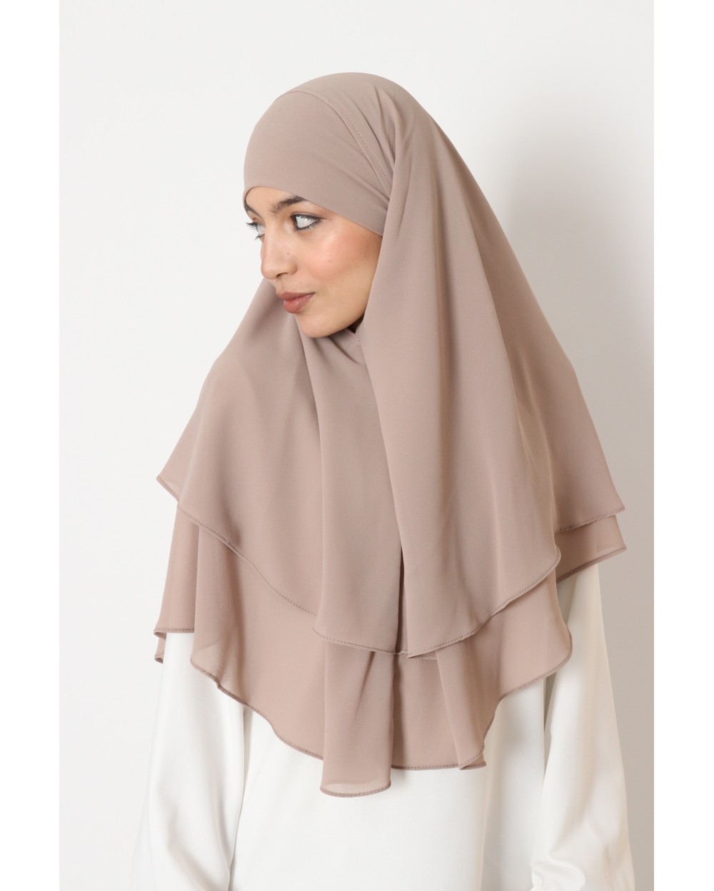 Khimar 2 muslin veils to tie