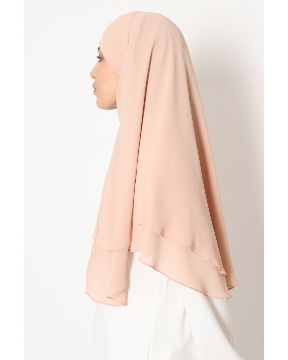 Khimar 2 muslin veils to tie