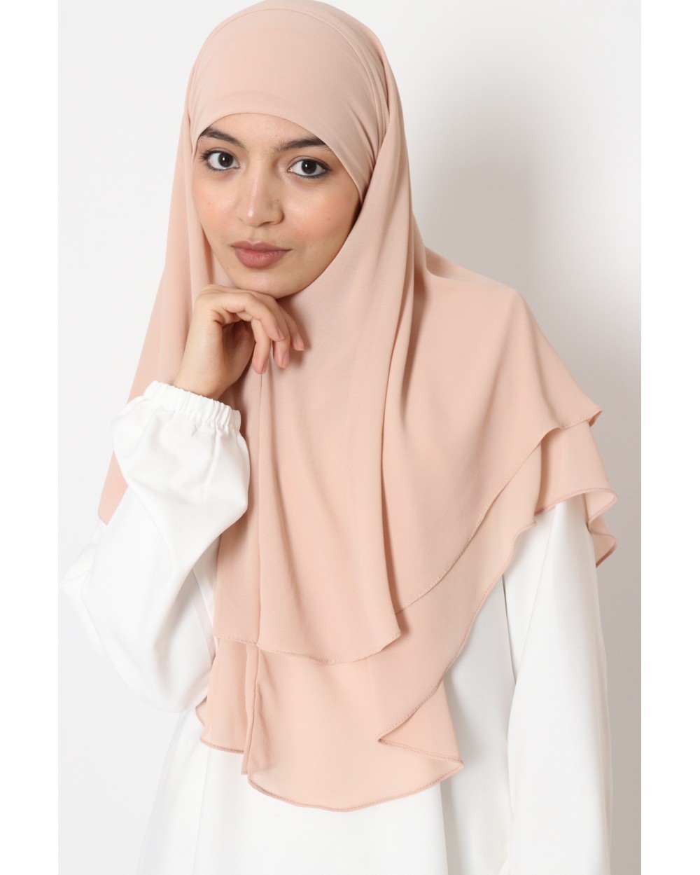 Khimar 2 muslin veils to tie