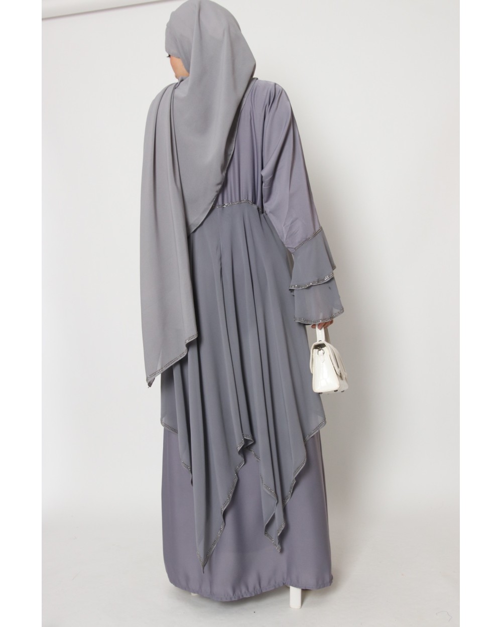 Abaya Dubaï Lea nidha et mousseline