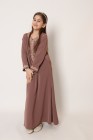 Abaya robe longue Jennah strass Binti