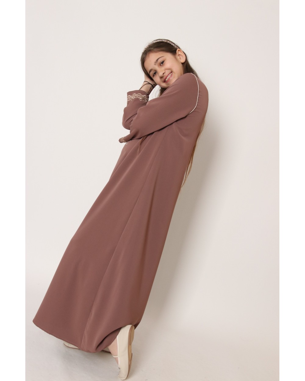 Abaya robe longue Jennah strass Binti