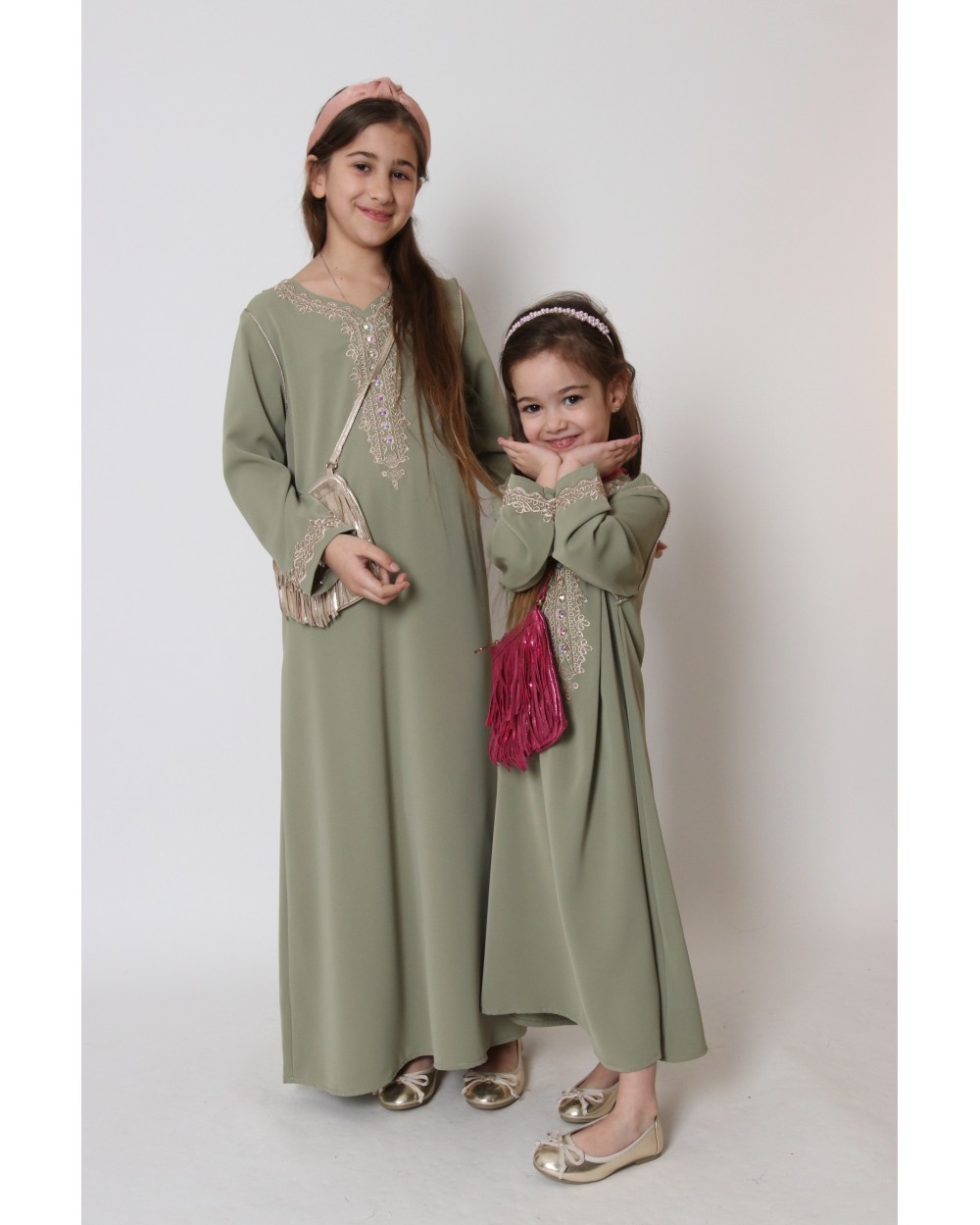 Abaya robe longue Jennah strass Binti