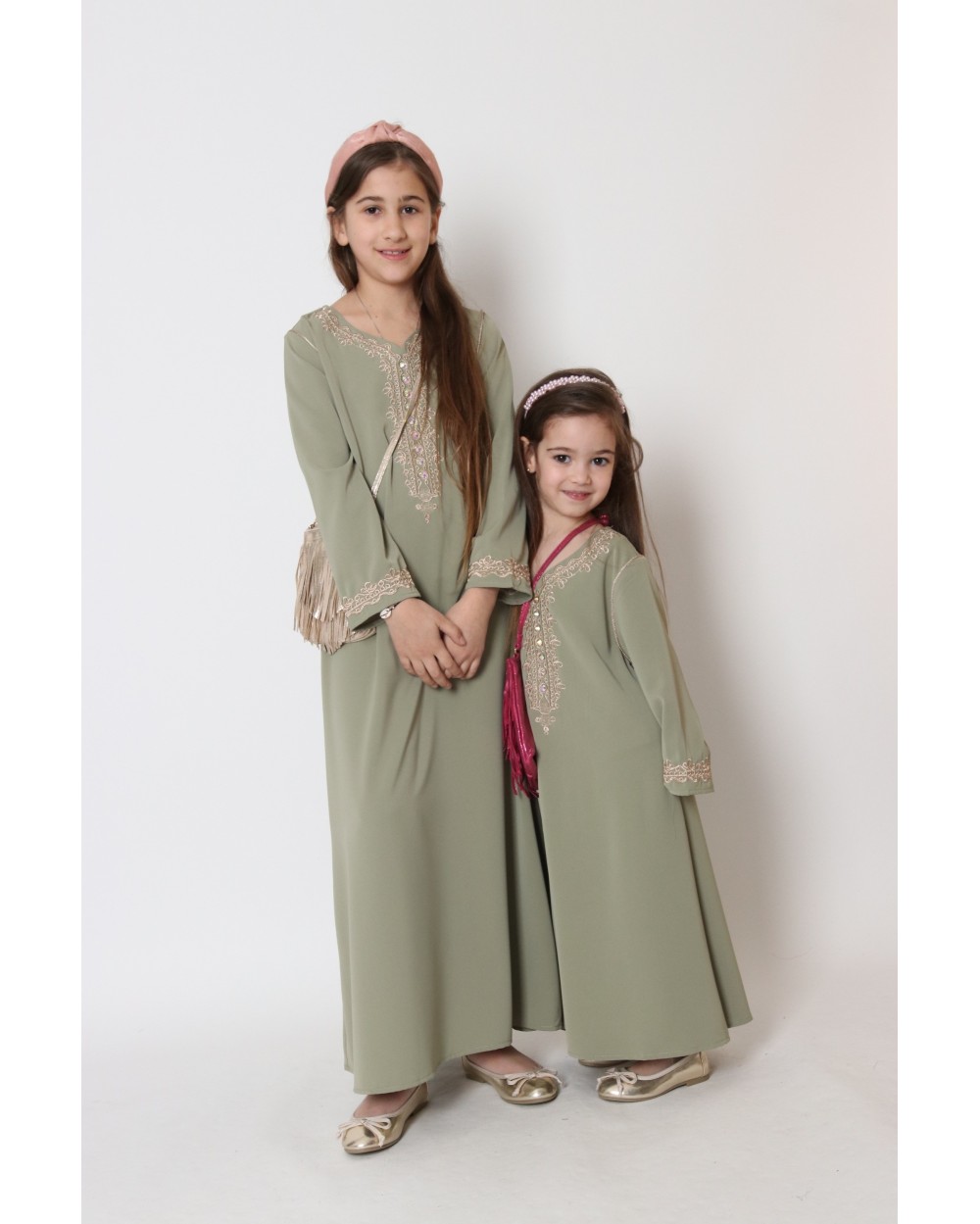 Abaya robe longue Jennah strass Binti