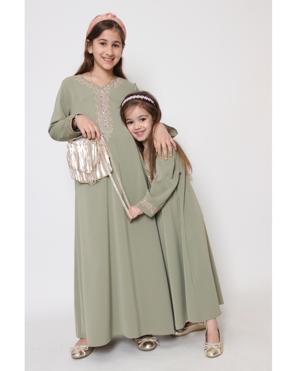 Abaya robe longue Jennah strass Binti