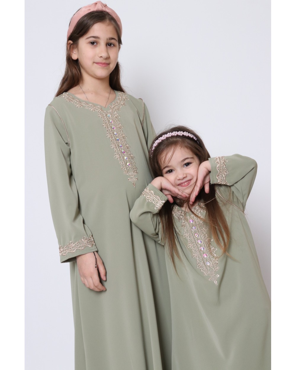 Abaya robe longue Jennah strass Binti