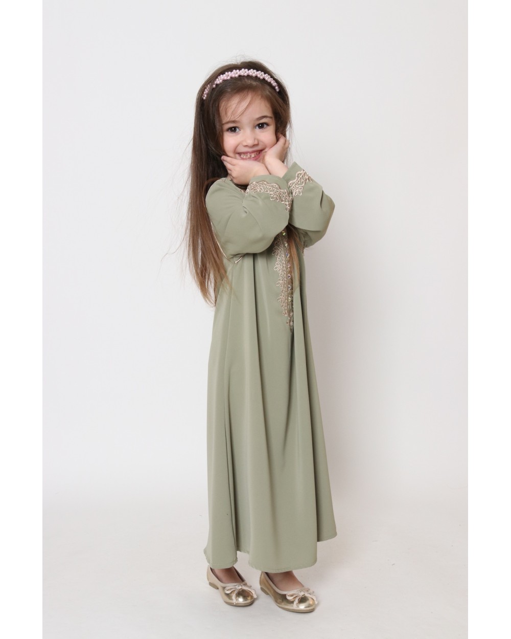 Abaya robe longue Jennah strass Binti