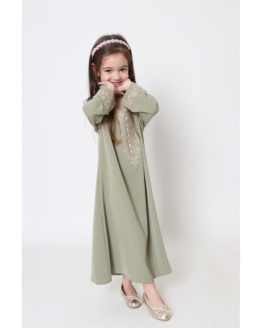 Abaya robe longue Jennah strass Binti