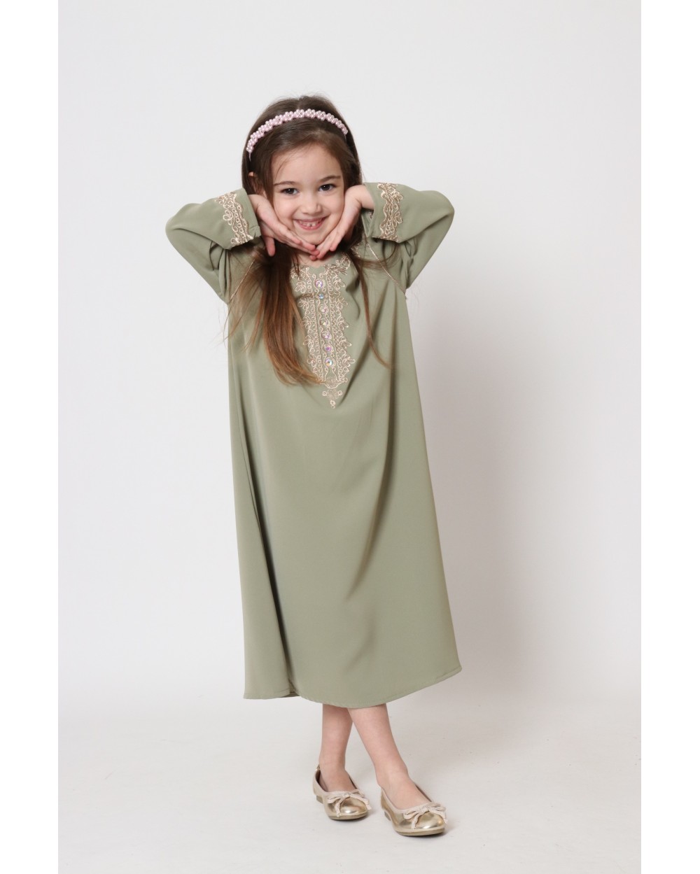 Abaya robe longue Jennah strass Binti