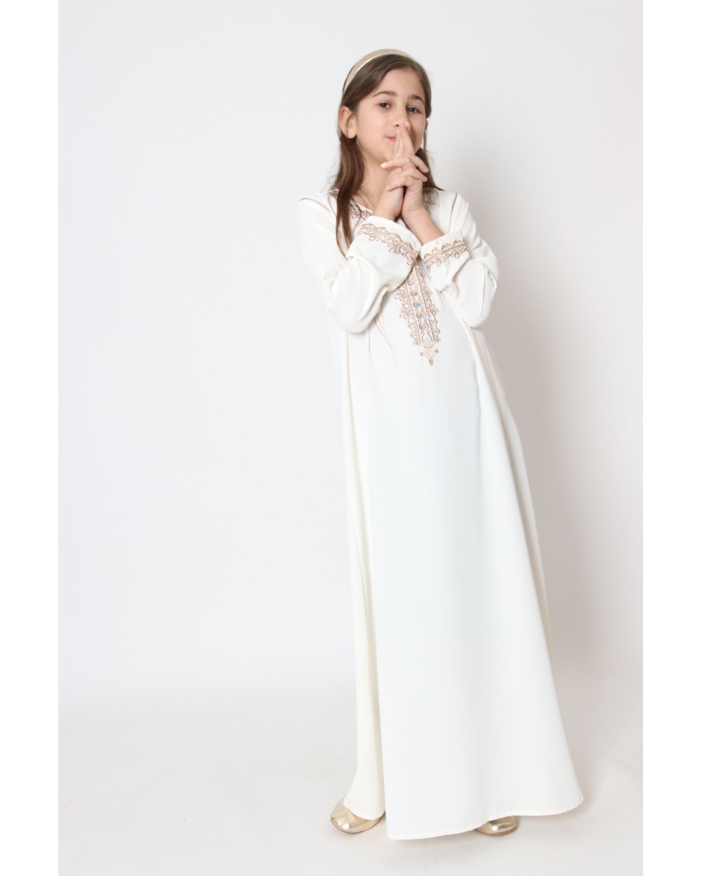 Abaya robe longue Jennah strass Binti