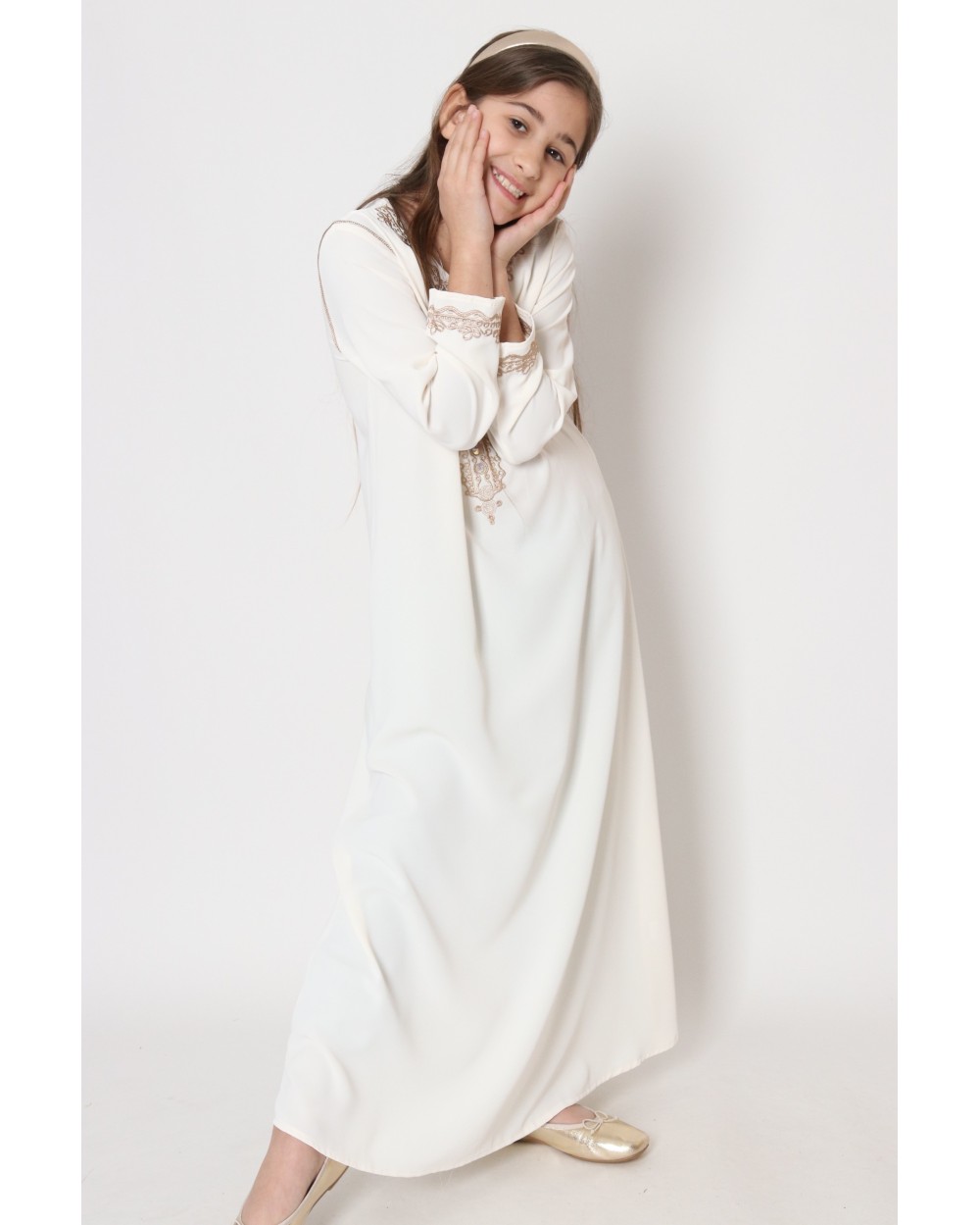 Abaya robe longue Jennah strass Binti