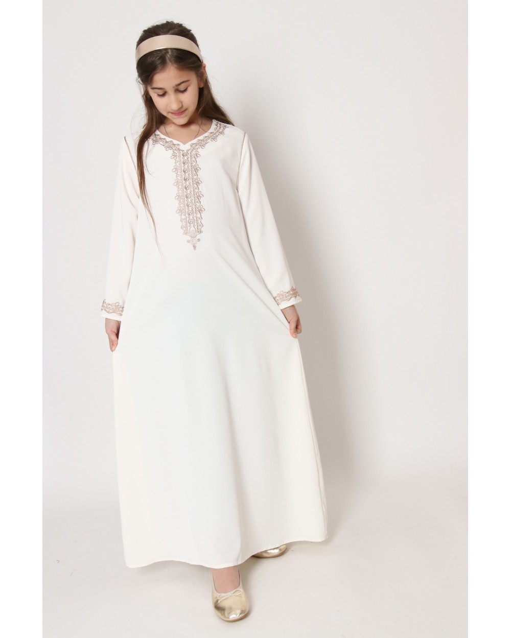 Abaya robe longue Jennah strass Binti