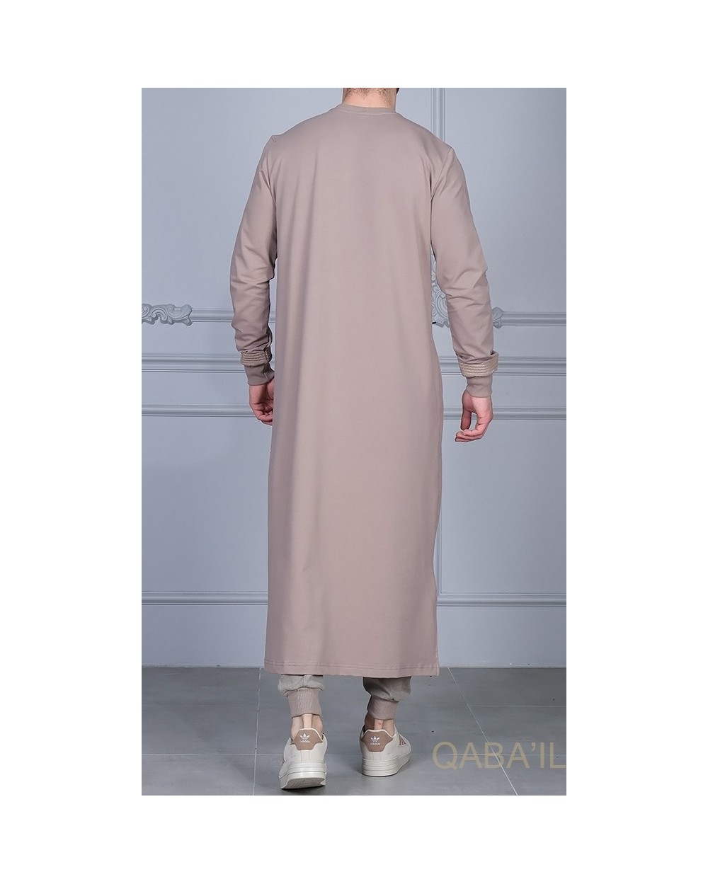 Qamis Qaba'il SHAM Broderie crochetée