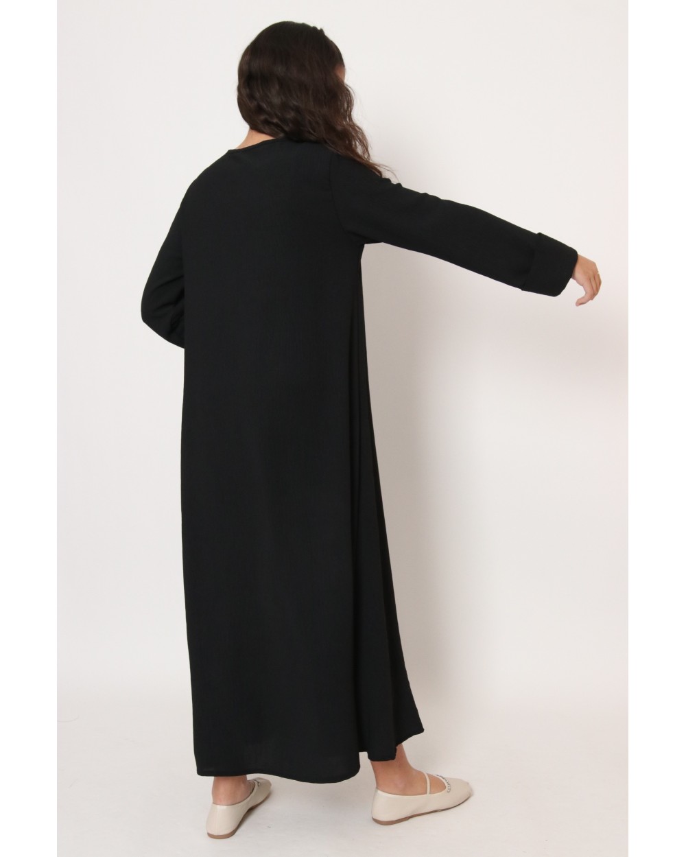 Abaya Soukayna girl jazz lapel sleeve