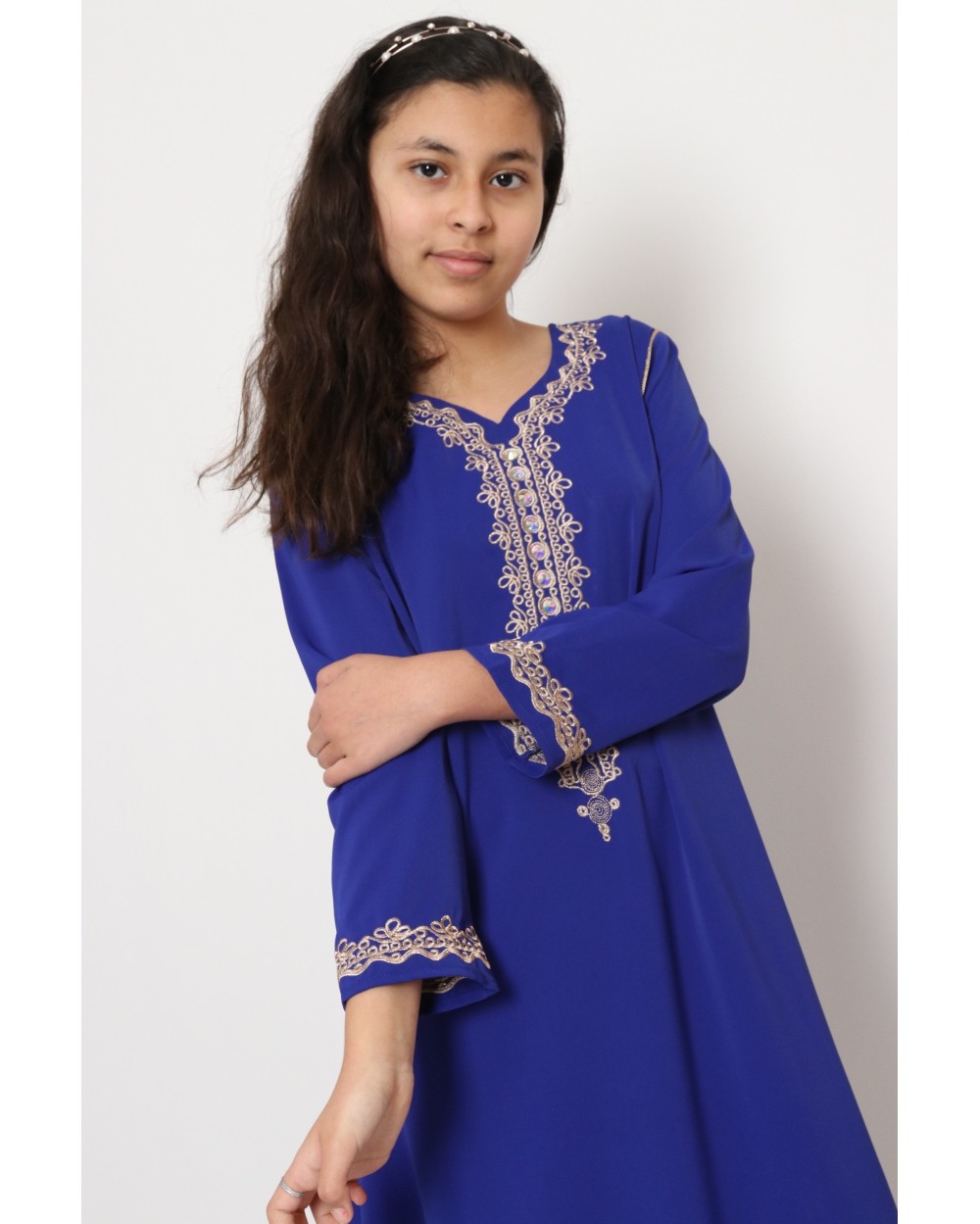 Abaya robe longue Jennah strass Binti