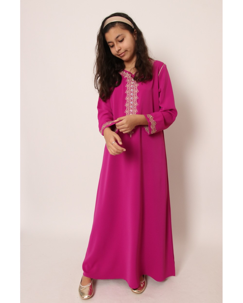 Abaya robe longue Jennah strass Binti