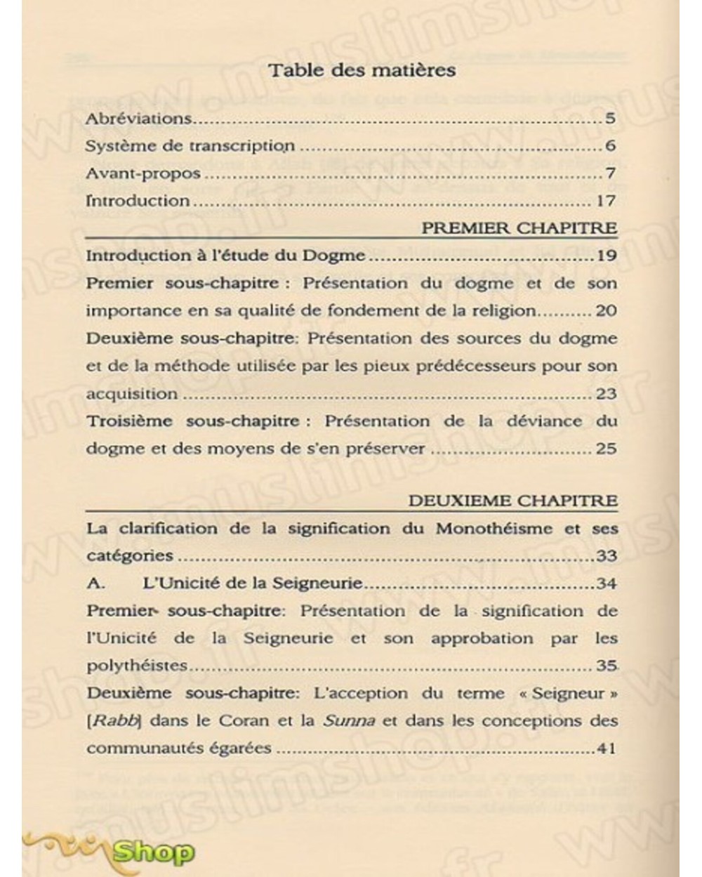 Le Dogme du Monothéisme - Cheikh Salih Ibn Fawzan - Al-Fawzan