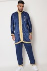 Jabador Moroccan man Navy / Gold