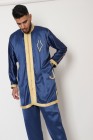 Jabador Moroccan man Navy / Gold