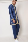 Jabador Moroccan man Navy / Gold