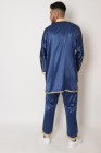 Jabador Moroccan man Navy / Gold