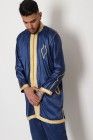 Jabador Moroccan man Navy / Gold