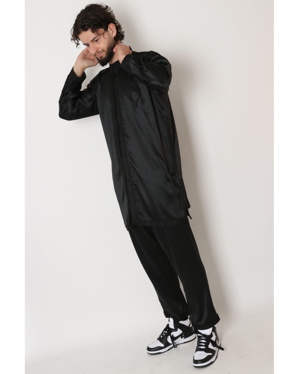 Jabador homme marocain Noir