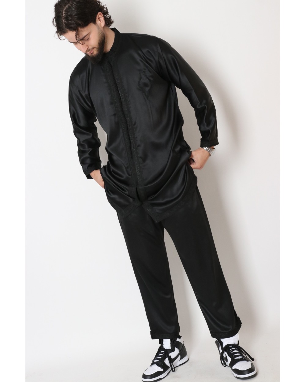 Jabador Moroccan man Black