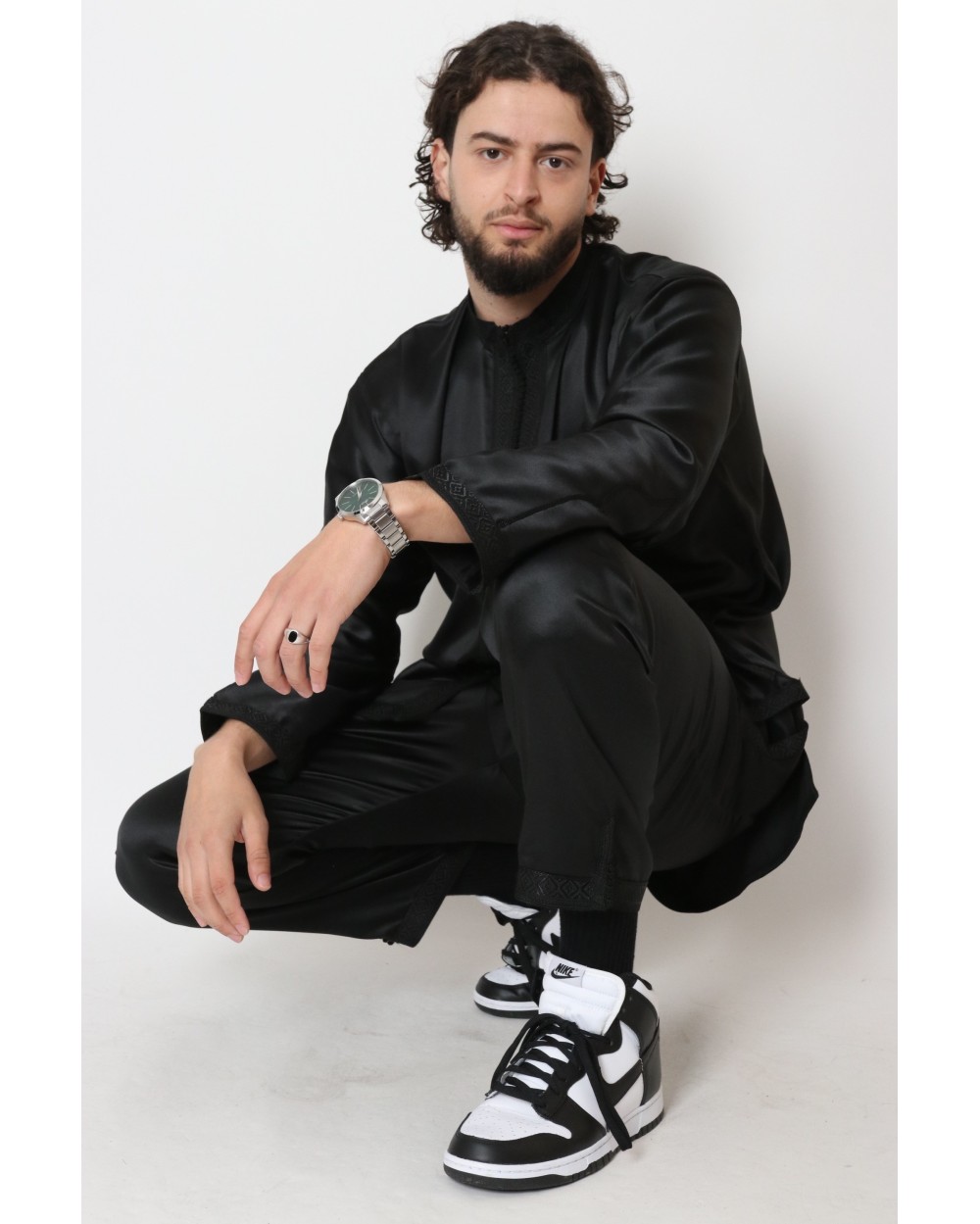 Jabador homme marocain Noir