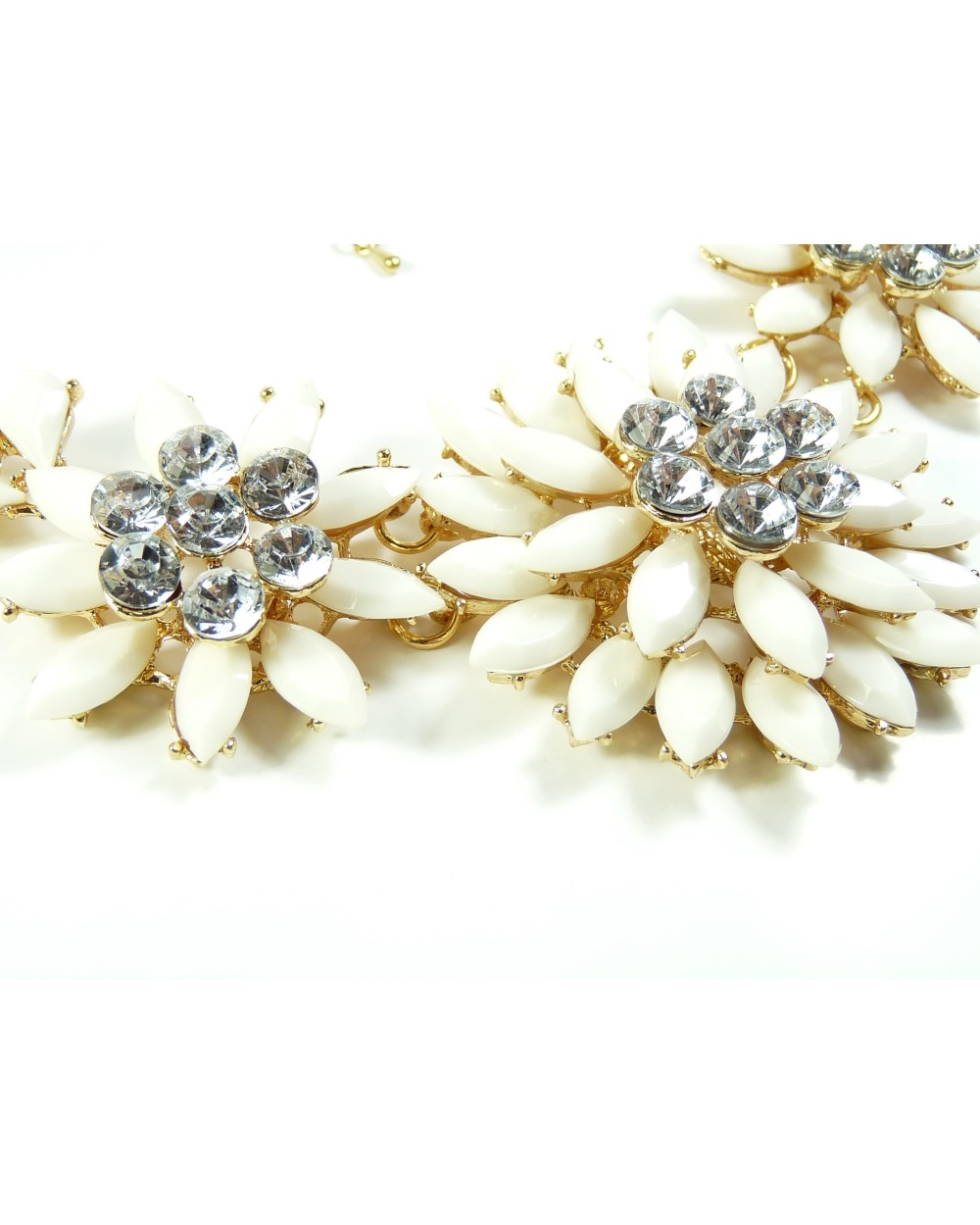 Collier fantaisie Lilas