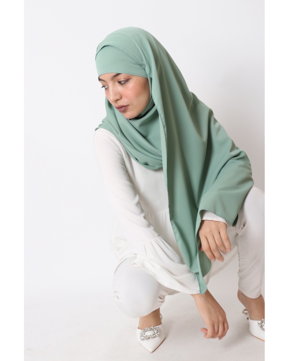 Hijab to tie in Medina silk