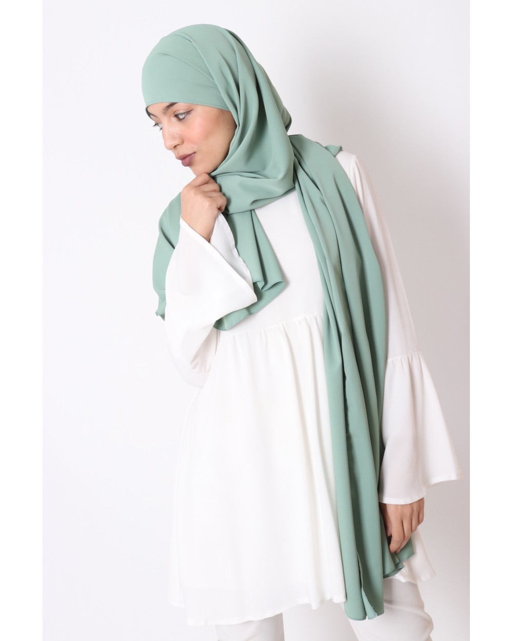 Hijab to tie in Medina silk