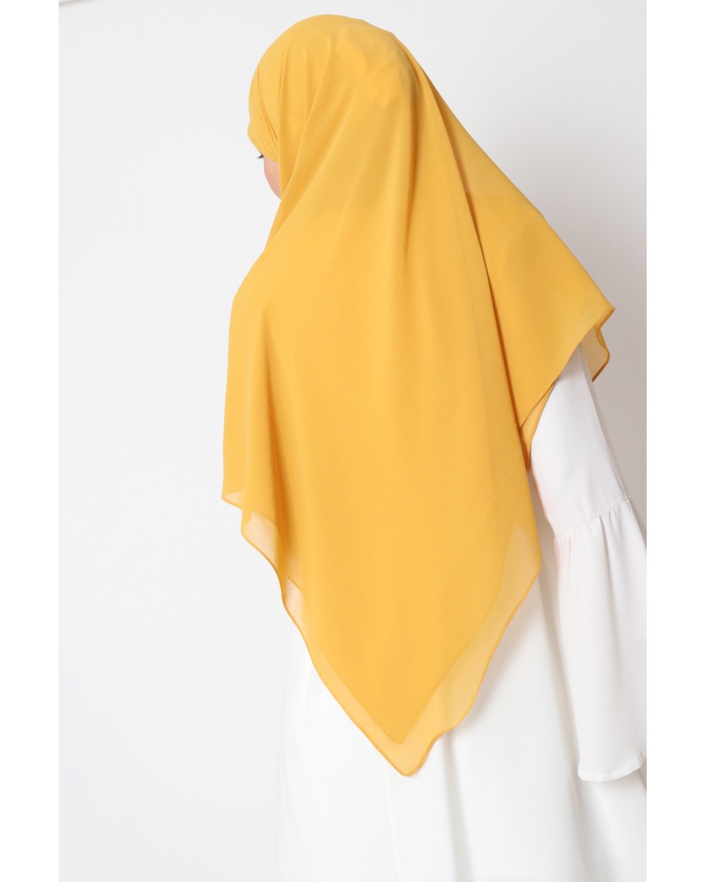 Nissa square chiffon hijab 150cm