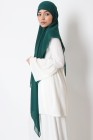 Nissa square chiffon hijab 150cm